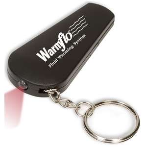 Custom Promotional Light 'n Whistle Key Tag