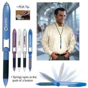 Robot Series Ergowriter Pen with Lanyard 