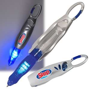 Fold-A-Light Carabiner Pen 