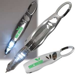 Fold-A-Light Carabiner Pen 
