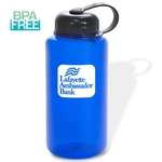 Imprinted Water Bottles - Wide-Mouth Big Bottle - BPA Free