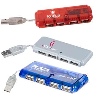 Mini USB 4-Port Hub 2.0 
