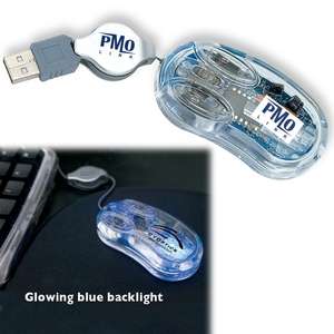 Custom Promotional USB Clear Optical Mini Mouse