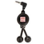 Custom Electronics & Media Items - Easy-Retract Earbuds
