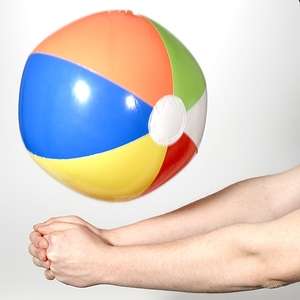Multi-Color Beach Ball