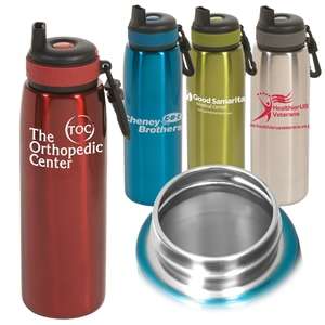 Click 'n Sip Stainless Bottle 