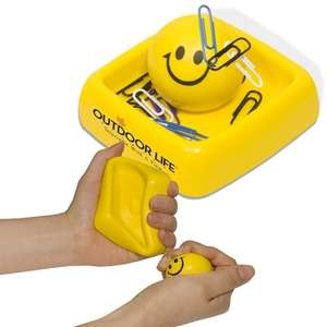 Custom Promotional Smiley Softy Clip Holder