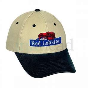 Brushed Cotton Constructed Cap-Two Tone
