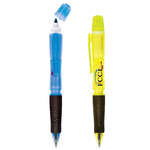 Logo Twist Pens - Neon Tri-Twist Pen/Pencil/Highlighter