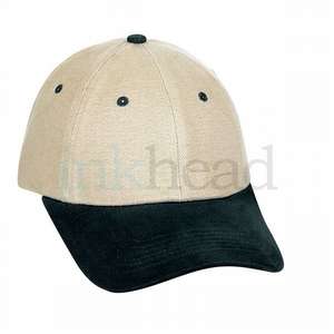 Brushed Cotton Unconstructed Cap-Two Tone