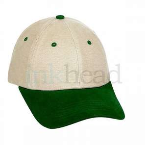 Brushed Cotton Unconstructed Cap-Two Tone