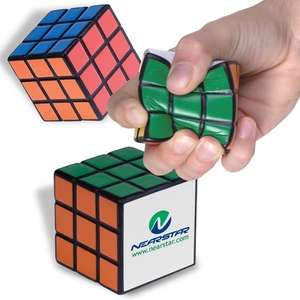 Custom Promotional Rubik's Cube Stress Reliever