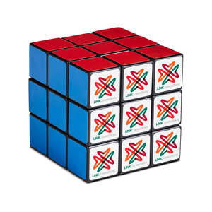 Custom Promotional Rubik's 9-Panel Full Stock Cube Puzzle