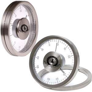 Metropolis Metal Table Clock