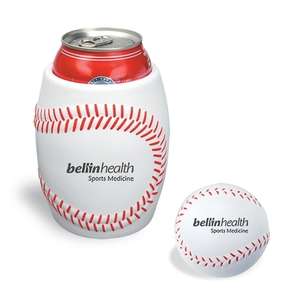Custom Promotional Baseball In Can Holder