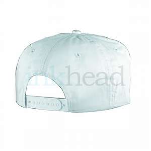 Custom Promotional Cotton Twill Constructed Cap-Two Tone White