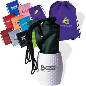 Custom Promotional Bag-In-Golf Can Holder Combo