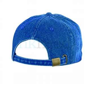 Unconstructed Washed Denim Cap-Two Tone 