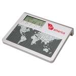 Promotional Calendars - Vaghi II Digital World Time Clock/Calendar