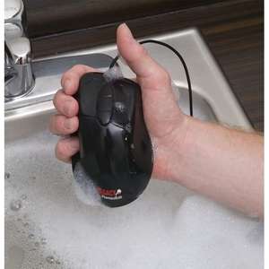 Custom Promotional Black Antimicrobial-Washable Mouse