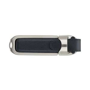 Custom Promotional 4GB Leather Memory Stick- Black