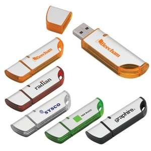 Custom Promotional 2GB Color USB Drive- Black