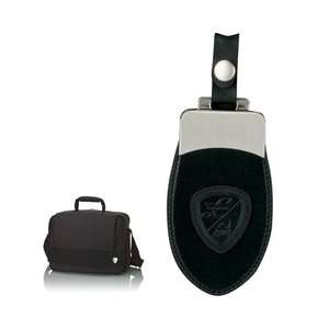 Lamborghini Luggage Black Neoprene Briefcase 