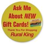 Custom Buttons - Round Button with Easel Backing - 6" 