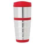 Personalized Coffee Mugs - Anillo 16 oz. Steel and Polypro Tumbler