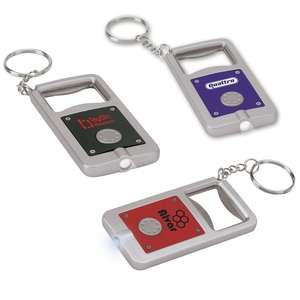 Custom Promotional Keyring LED Bottle Opener