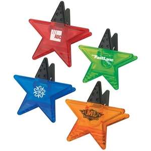 Custom Promotional Star Memo Holder Magnet