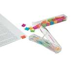 Imprinted Paperclip Holders - 50 Clips and Attacher