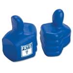 Personalized Round & Shaped Stress Balls - Thumbs Up Stress Reliever