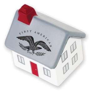 Custom Promotional 2-Story Cottage/House Stress Reliever