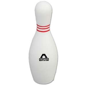 Custom Promotional Bowling Pin Stress Reliever