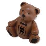 Logo Toy Stress Balls - Teddy Bear Stress Reliever