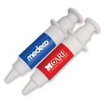 Logo Educational & Healthcare Stress Balls - Syringe Stress Reliever