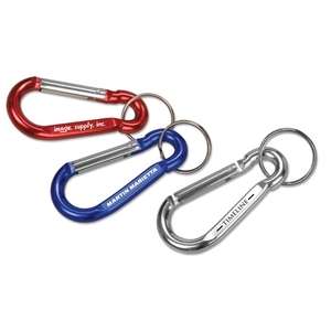 Gourd Shaped Carabiner with Split Ring