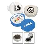 Promotional Mirrors - Oval KeyTag Round Hairbrush/Sew Kit/Mirror