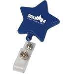 Custom Badge Reels - Star Retractable Badge Holder