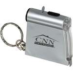 Promotional Unique Keychains - Tape Measure/Flashlight Key Tag