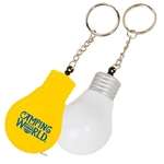 Personalized Tape Measures - Light Bulb Tape Measure Key Tag