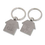 Custom Metal Keychains - Metal House Key Tag