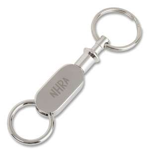 Custom Promotional Oval Pull Apart Key Tag