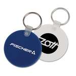 Logo Standard Keychains - Round Key Tag