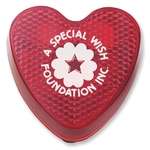 Promotional Safety Products - Heart Flashing Light