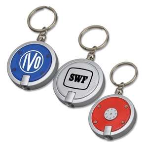 Custom Promotional Round Key Tag Light