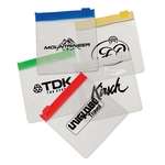 Personalized Pouches - Clear Pouch with Color Trim