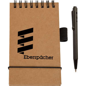 Custom Promotional Eco Pocket Jotter with Micro-Pen