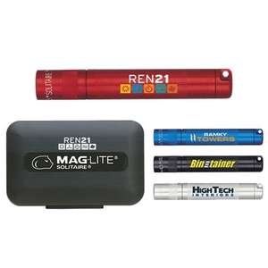 Custom Promotional K3A Mag-Lite Solitaire 1AAA - Full Color Digital